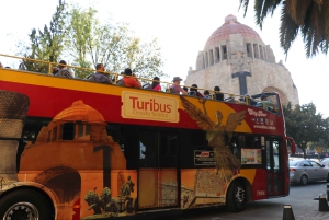Mexico City: Rundtur med hop-on hop-off-buss