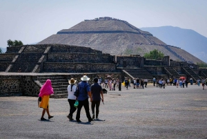 CDMX: Teotihuacan, Tlatelolco and Guadalupe Tour