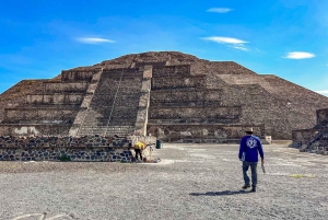 Mexiko City: Teotihuacan, Tlatelolco och Guadalupe-basilikan