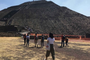 Mexiko City: Teotihuacan, Tlatelolco och Guadalupe-basilikan