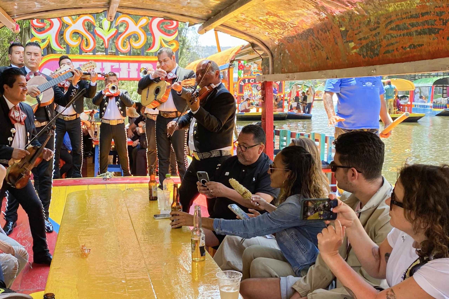 Mexico City: Xochimilco All-Included Boat Party Tour