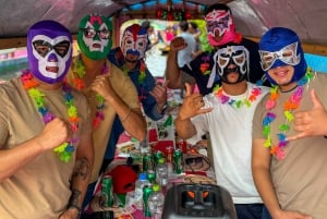 Mexiko City: Båtfest i Xochimilco med obegränsat antal drinkar