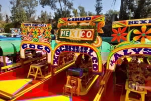 Città del Messico: barca a Xochimilco con guacamole e bevande premium