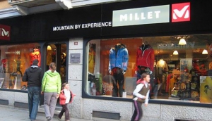 los van Artiest bestrating Millet Expert Shop in Chamonix | My Guide Chamonix