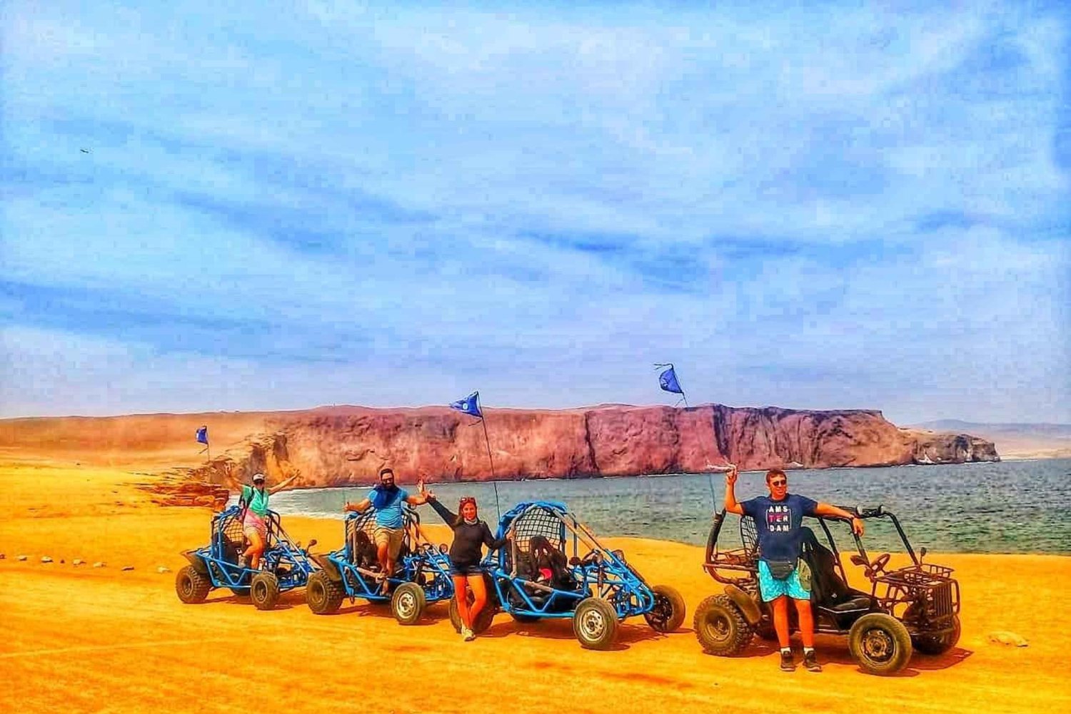 Mini Buggy GO KART in Paracas National Reserve