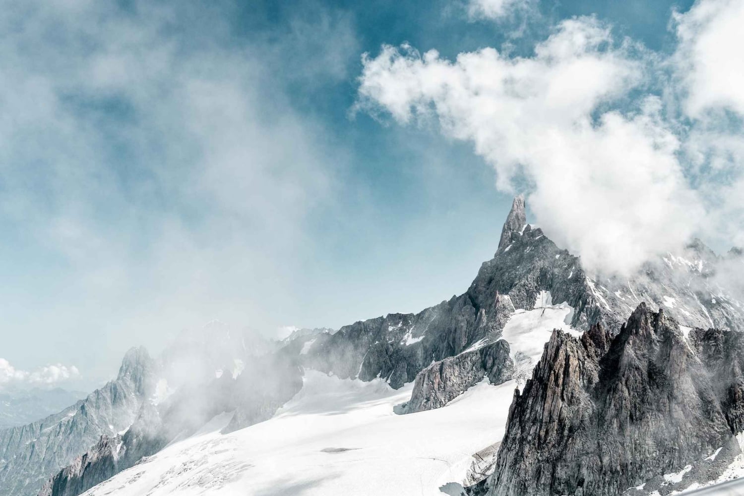 Mont Blanc Skyway: Seilbahn & Mittagessen