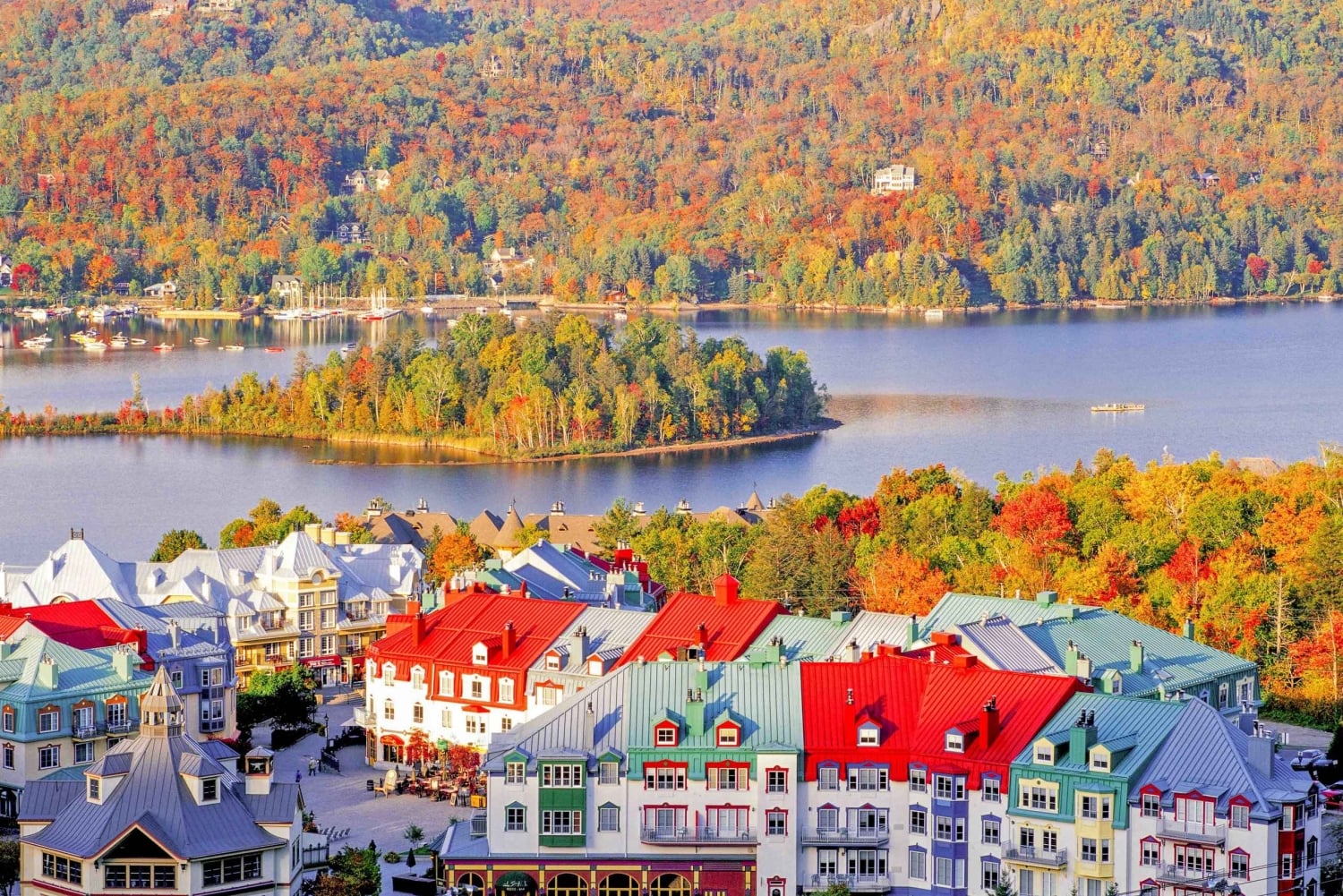 Ab Montreal: Laurentinische Berge - Tagestour