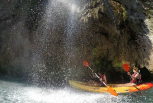 Nerja: Guided Kayak Tour Nerja Cliffs and Maro Waterfall