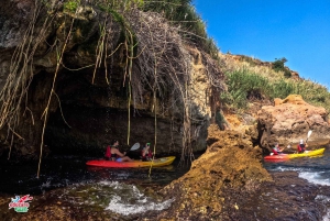 Nerja: Guided Kayak Tour Nerja Cliffs and Maro Waterfall