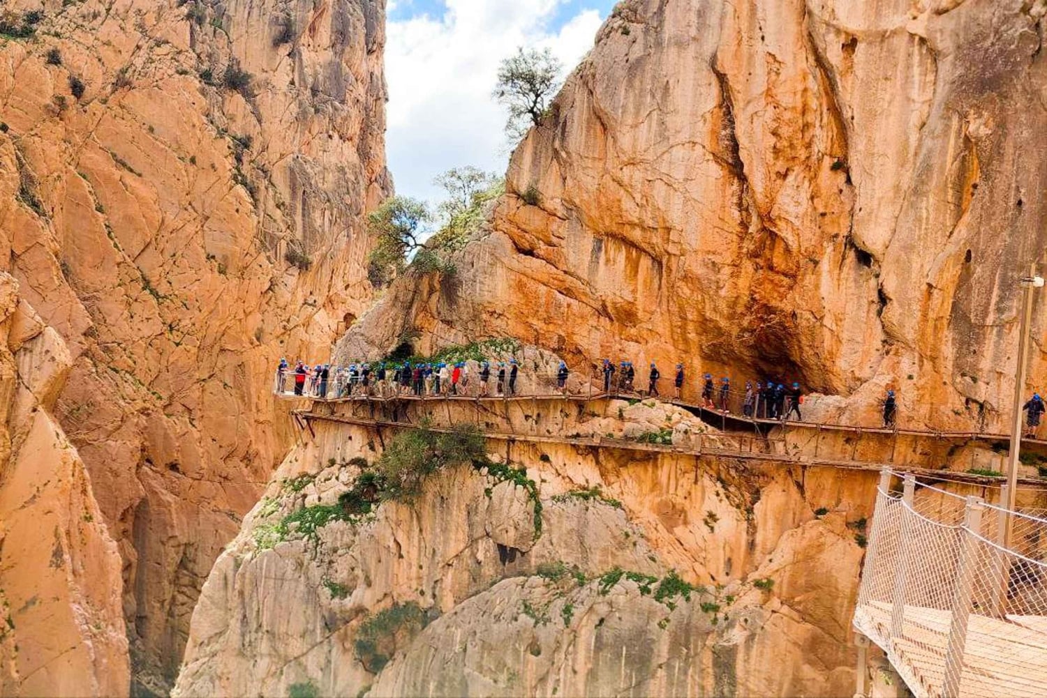 Nerja, Torrox ou Torre del Mar: excursão de um dia ao Caminito del Rey