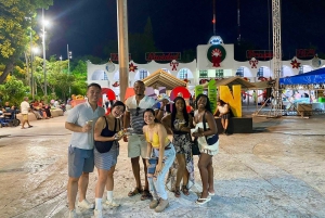 Tacos noturnos e marquesitas com um nativo de Cancún