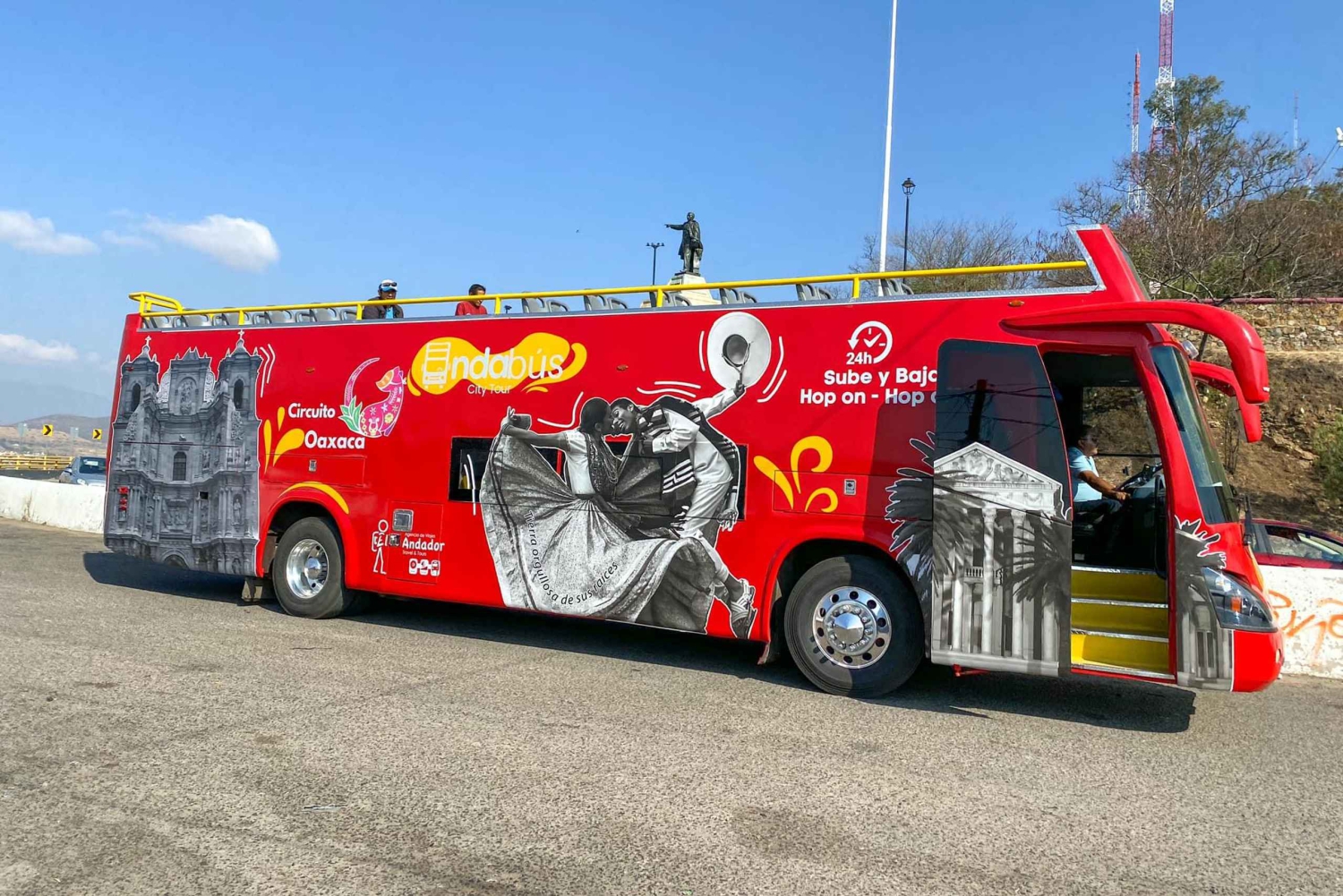 Oaxaca: Kolonial stadsvandring med buss