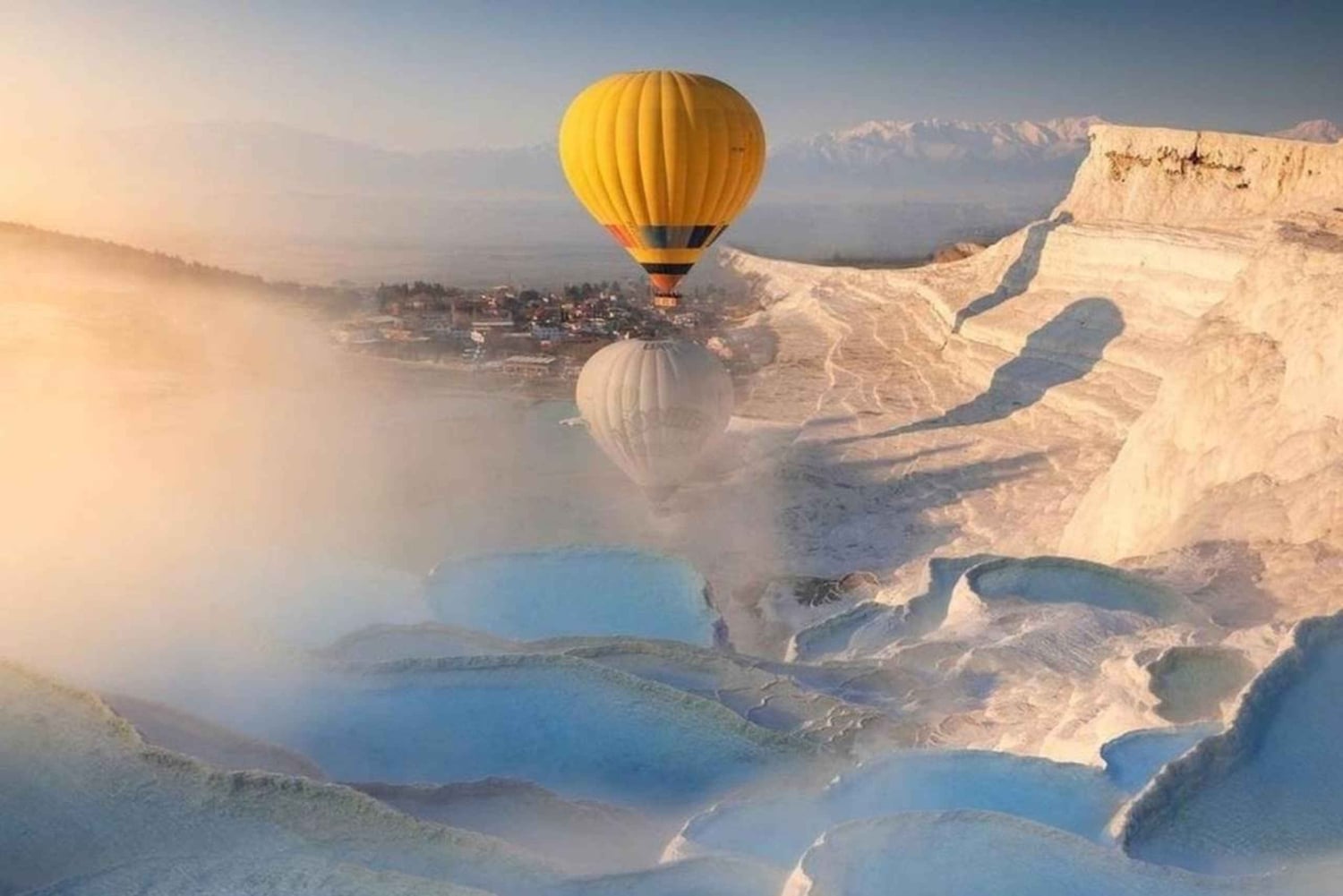 Pamukkale: Luftballongflyging med flysertifikat