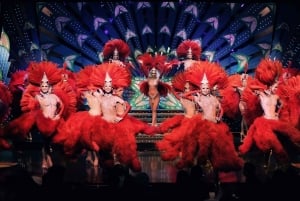 Pariisi: Moulin Rouge Cabaret Show -lippu samppanjan kera.