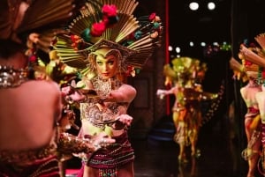 Pariisi: Moulin Rouge Cabaret Show -lippu samppanjan kera.