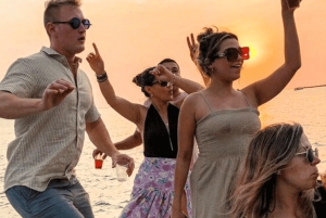 Party Boat in Cartagena Bay with NightClub Ticket