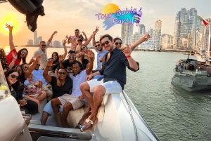 Party Boat in Cartagena Bay with NightClub Ticket