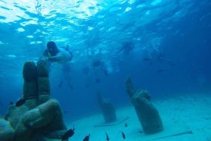 PDC : Excursion en catamaran à Isla Mujeres avec plongée en apnée