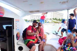 PDC : Excursion en catamaran à Isla Mujeres avec plongée en apnée