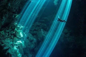 Playa del Carmen: Tauchen in der Cenote Dos Ojos