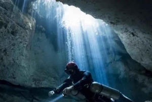 Playa del Carmen: Tauchen in der Cenote Dos Ojos