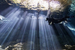 Playa del Carmen: Tauchen in der Cenote Dos Ojos
