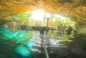 Playa del Carmen: Dos Ojos Cenote 2 scuba dives without tran