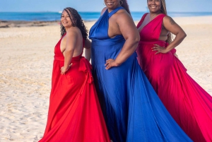 Playa del carmen: Flying dress walking tour with local guide