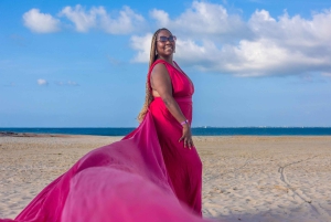 Playa del carmen: Flying dress walking tour with local guide