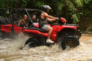 Playa del Carmen: ATV i maya-junglen, Cenote og svævebane