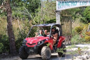 Playa del Carmen: Riviera Maya Buggy Tour with Cenote Swim