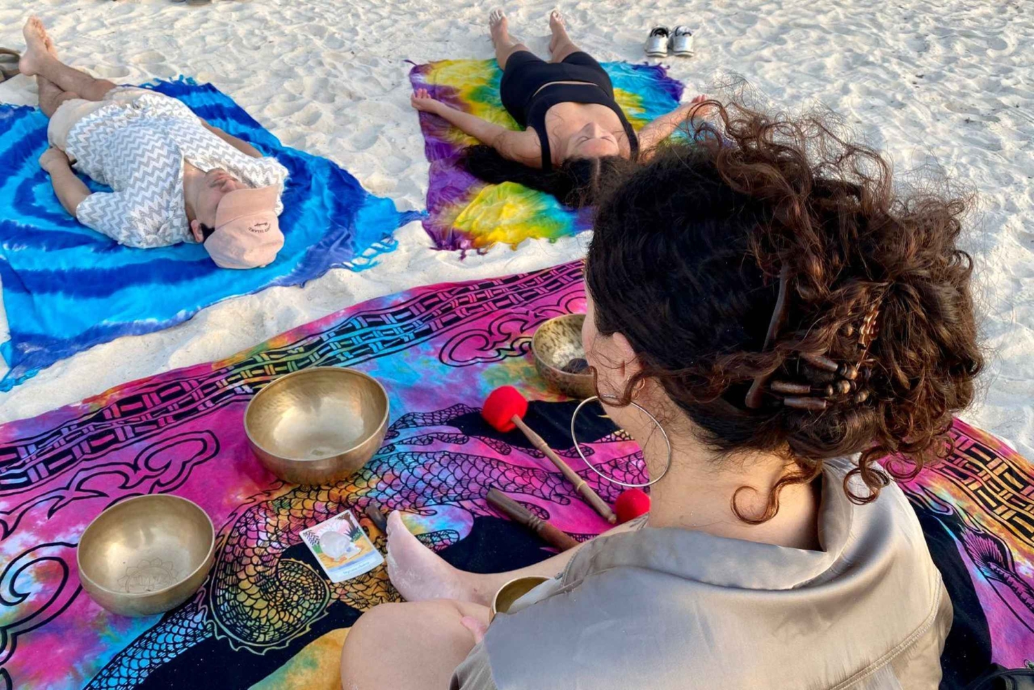 Playa Del Carmen: Sunrise Beach Sound Bath with Bronze Bowls
