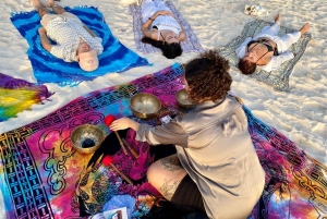 Playa Del Carmen: Sunrise Beach Sound Bath with Bronze Bowls