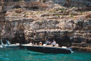 Polignano a Mare: Private Cruise with Champagne