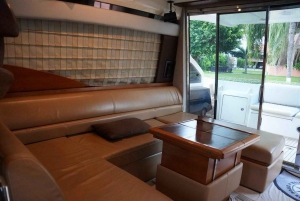 Private Azimut 47 Fly Yacht from Cancun to Isla Mujeres - 6 Hours