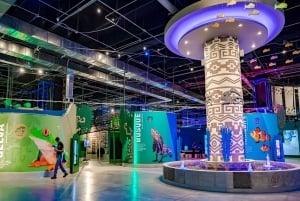 Puebla: Hop-On/Hop-Off-Stadtführung und Aquarium MichÃn