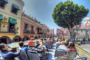 Puebla: Hop-On/Hop-Off-Stadtführung und Aquarium MichÃn