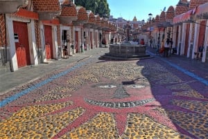 Puebla: Hop-On/Hop-Off-Stadtführung und Aquarium MichÃn