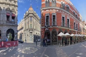 Puebla: Hop-On/Hop-Off-Stadtführung und Aquarium MichÃn