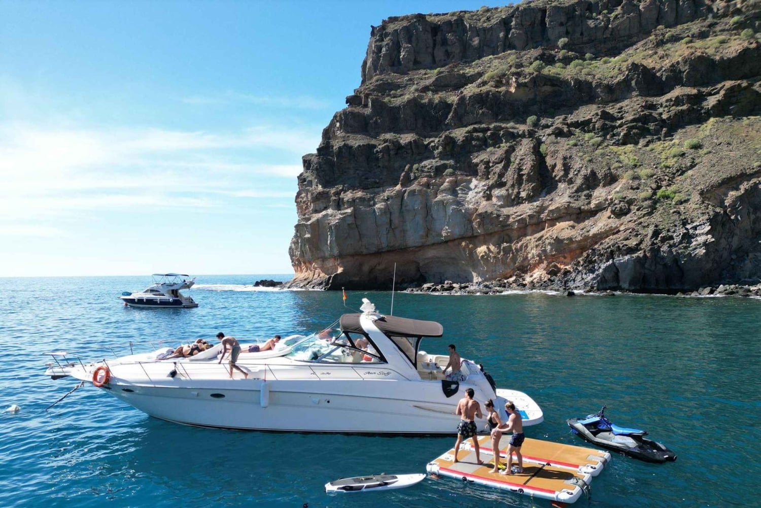 Puerto Rico, Gran Canaria: Boat Tour with Tapas and Drinks