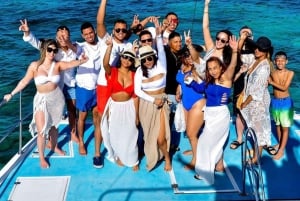 Punta Cana Party Boat med öppen bar och snorkling, endast för vuxna