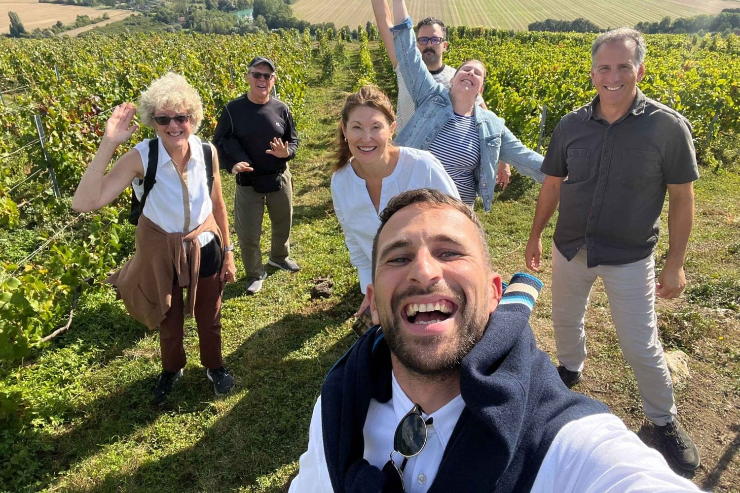 Реймс: Дом шампанских вин Mumm, посещение винодельни с обедом