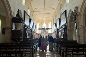 ランスまたはエペルネ: 生産者家族と昼食の短い一日