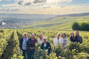 ランスまたはエペルネ: 生産者家族と昼食の短い一日