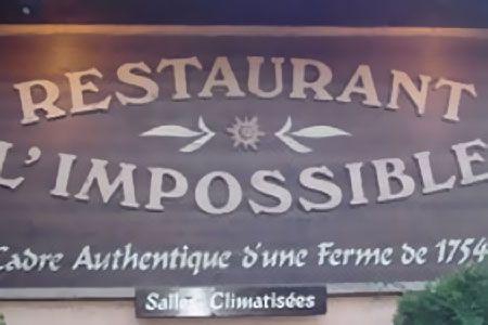 Restaurant L'Impossible