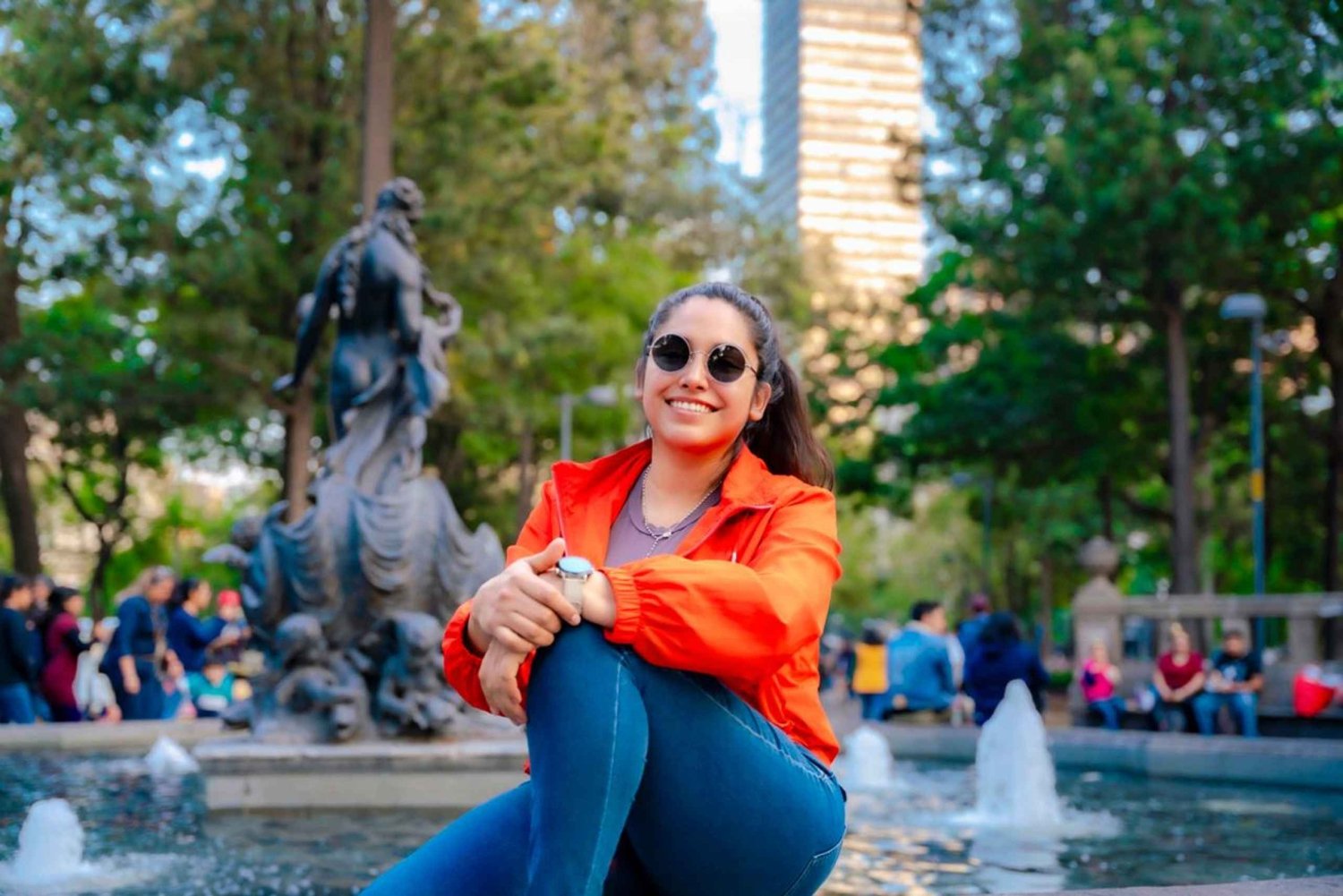 Romantische privétour te voet in Mexico-Stad