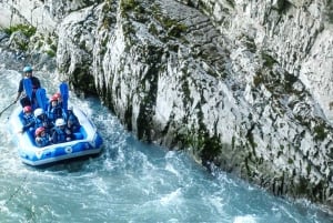 Samoëns : descente en rafting dans les Alpes françaises