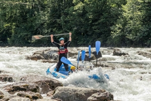 Samoëns: spływ pontonowy w Alpach Francuskich