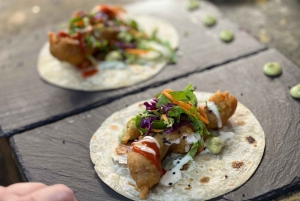 San José del Cabo:Degustación de Tacos y Tostadas Alma de México