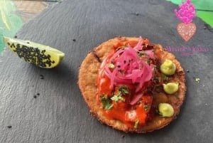 San José del Cabo:Degustación de Tacos y Tostadas Alma de México